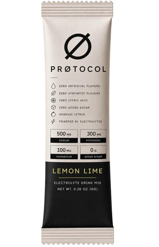 PRØTOCOL Lemon Lime electrolyte stick pack